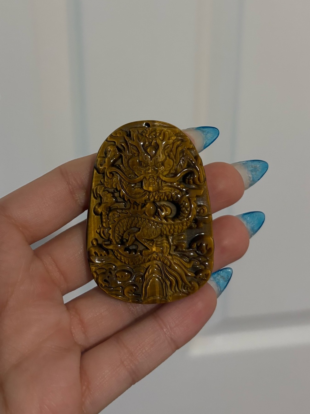 Tiger’s Eye Stone Pendant (never worn/used)